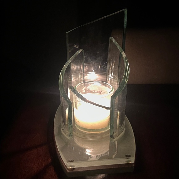 Beautiful PartyLite "RARE & RETIRED" STRATUS Votive Holder P7538 - EUC - Picture 2 of 5